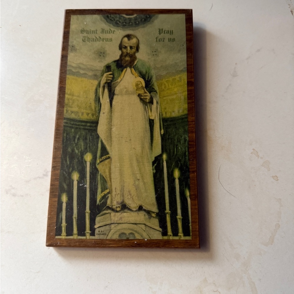 Saint Jude Thaddeus Religious Plaque